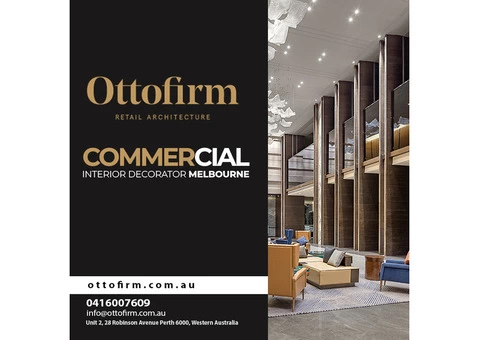 Hire the best commercial interior decorator in Melbourne