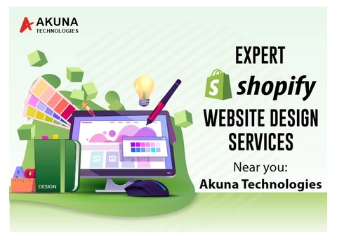 EXPERT SHOPIFY WEBSITE DESIGN SERVICES NEAR YOU: AKUNA TECHNOLOGIES