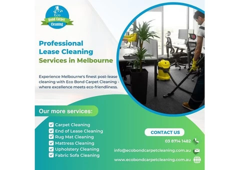 Professional Lease Cleaning Services in Melbourne