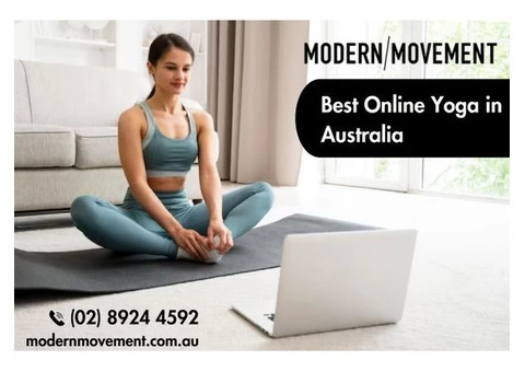 Best Online Yoga in Australia | Call - (02) 8924 4592