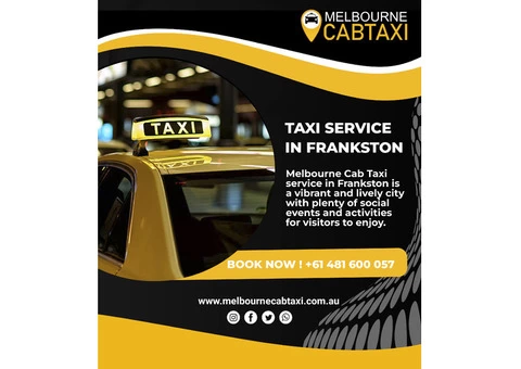 Taxi Service in Frankston - Melbourne Cab Taxi