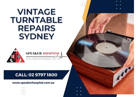Vintage Turntable Repairs Sydney