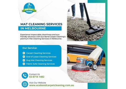 Mat Cleaning Services in Melbourne