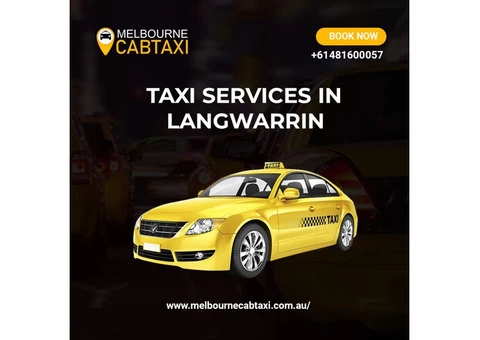 Taxi Service in Langwarrin - Melbourne Cab Taxi