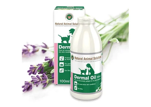 Natural Animal Solution Dermal Oil For Dog | Skin Conditioning