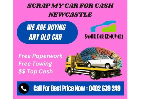 Scrap My Car For Cash Newcastle
