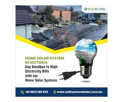 Home Solar System In Victoria | Online Air & Solar