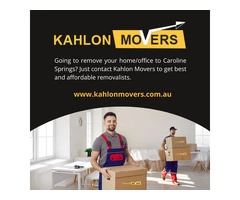 Removalists Caroline Springs – Kahlon Movers