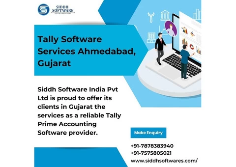 Tally Software Services Ahmedabad, Gujarat