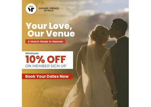 Say "I Do" in the Stunning Hanmer Springs! - 3/3