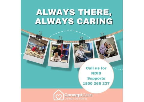 NDIS Private Support Worker | Concept Care