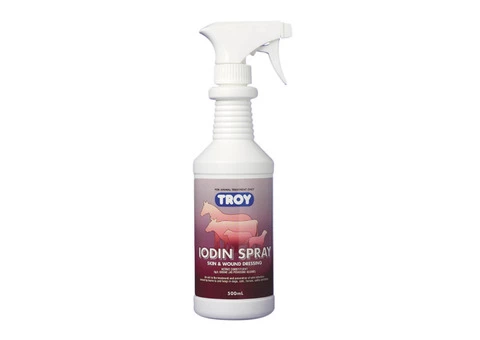 Troy Iodin Spray for Dog | Antiseptic Solution | DiscountPetCare