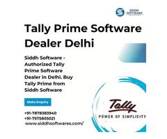 Tally Prime Software Dealer Delhi