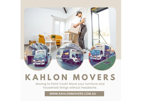 Removalists Point Cook – Kahlon Movers