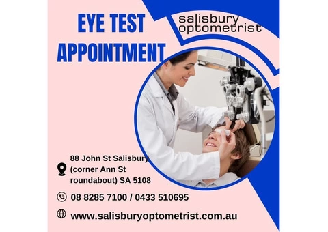 Latest Eye Test Appointment in Salisbury
