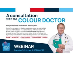 A Consultation with The Colour Doctor – Webinar Tuesday Oct 3rd, 2023