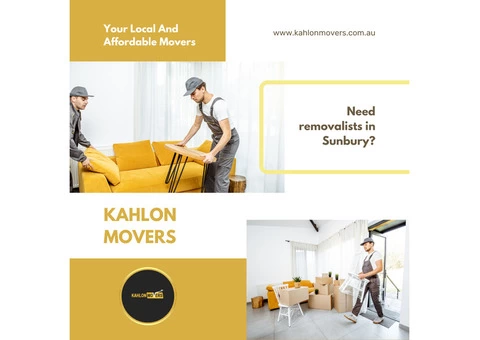 Removalists Sunbury – Kahlon Movers
