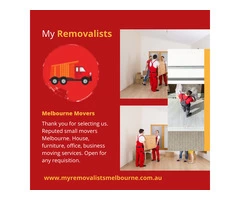 Small Movers Melbourne | My Removalists