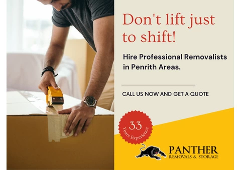 Reliable Furniture Removals in Penrith
