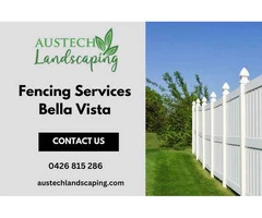 Professional Fencing Services in Bella Vista | Austech Landscaping