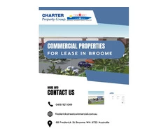 Explore Prime Commercial Properties for Lease in Broome | Frederick Street Commercial