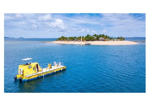 Enjoy a full-day South Sea Cruise island in Fiji