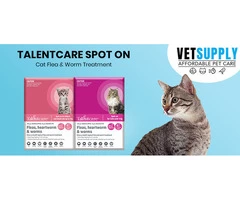 Buy Talentcare Spot On Cat Flea & Worm Treatment Online