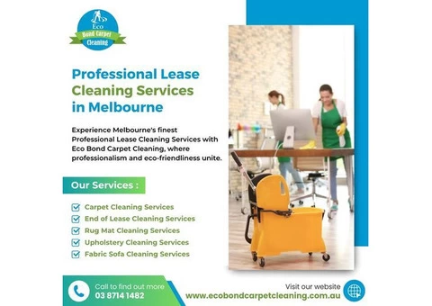 Professional Lease Cleaning Services in Melbourne