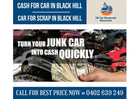 Cash For Car in Black Hill, Newcastle, Belmont