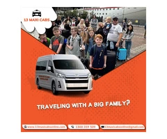 Book Airport Taxi with 13 Maxi Cab in Sydney