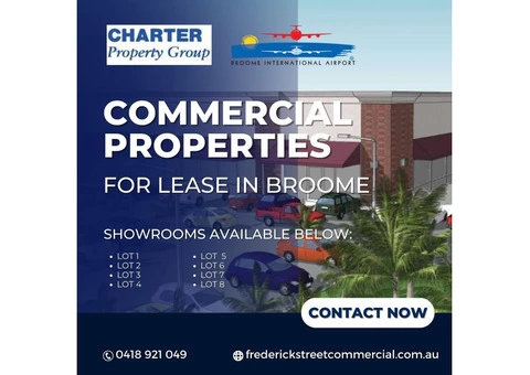Commercial Properties for Lease in Broome