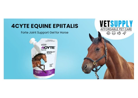 Buy 4CYTE Equine Epiitalis Forte Joint Support Gel for Horse Online