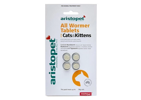 Aristopet Allwormer for Cats | Effective Deworming Treatment