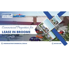 Explore Commercial Properties for Lease in Broome | Frederick Street Commercial