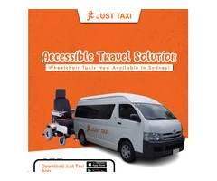 Wheelchair Taxi in Sydney - Just Taxi