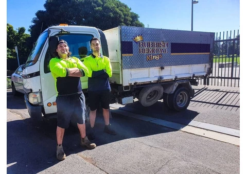 HOUSEHOLD JUNK OR WASTE DISPOSAL BY RUBBISH REMOVAL KINGS AU SYDNEY