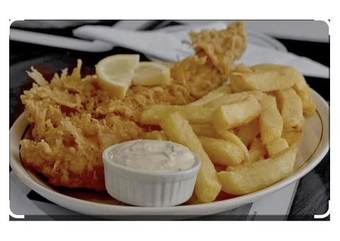 Enjoy Our Fish and Chips Takeaway Service near Newcomb