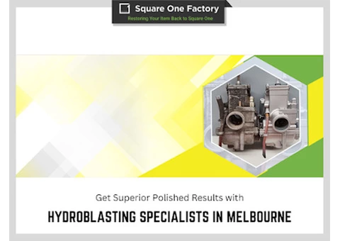 Get Superior Polished Results with Hydroblasting Specialists in Melbourne
