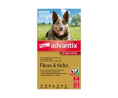 Buy Advantix For Large Dogs 10 To 25kg (Red) - Free Shipping