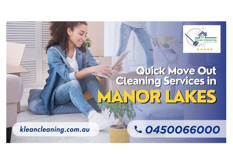 Quick Move Out Cleaning Services in Manor Lakes | Call - 0450066000