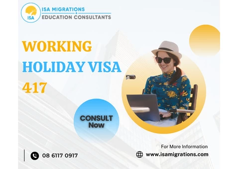 Working Holiday Dreams: Subclass 417 Visa for Young Explorers