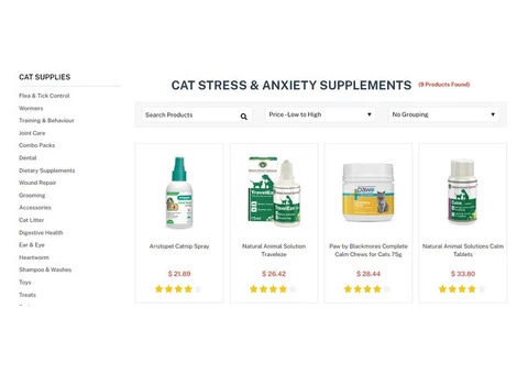 Cat Stress and Anxiety Supplements Online | VetSupply