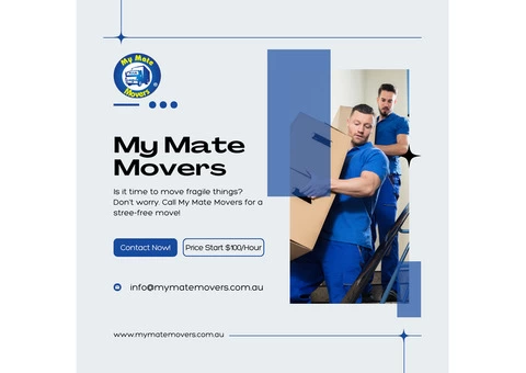 Fragile Movers Melbourne - My Mate Movers