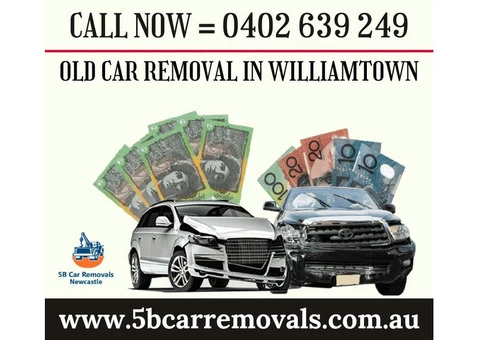 Old Car Removal in Williamtown