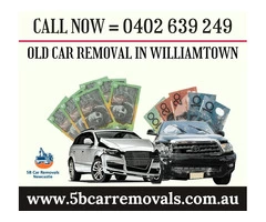 Old Car Removal in Williamtown