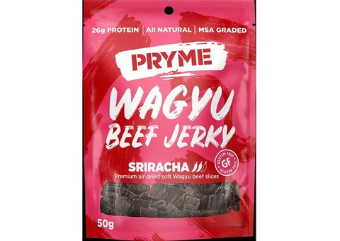 Do you want to try Sriracha infused jerky beefy protein bites?