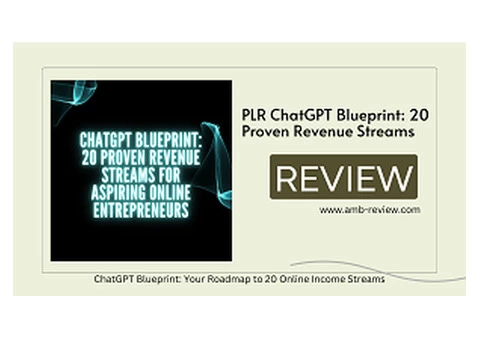 ChatGPT Blueprint: Your Roadmap to 20 Online Income Streams