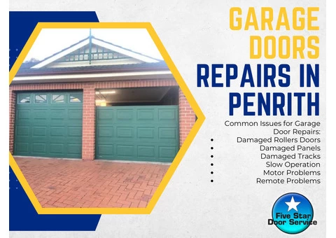 Roller Doors Repairs St Marys