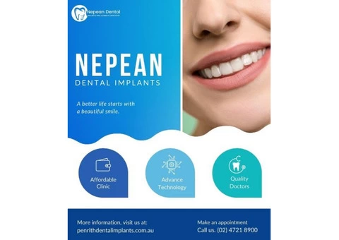 Transform Your Smile with Nepean Dental Implants & Cosmetic Dentistry