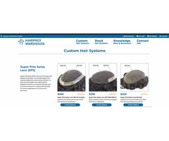 Best Men's Hair Systems at Hairpiece Warehouse